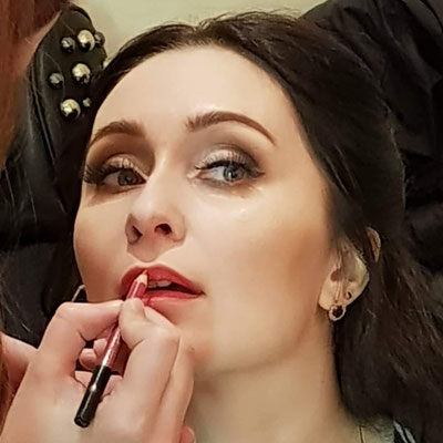 Maquilladora para opera Carmen, maquilladora profesional Zaragoza.