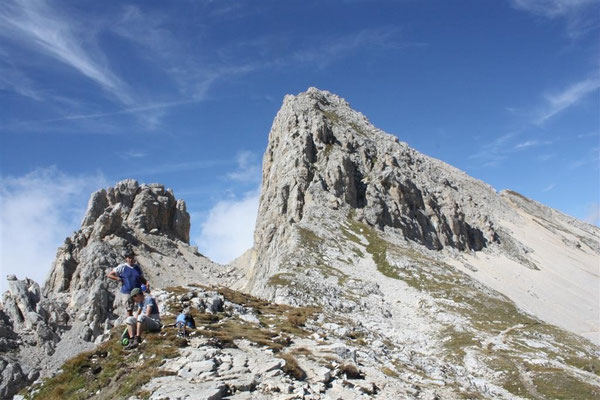 La Forcella dei Camosci nel gruppo del Latemar