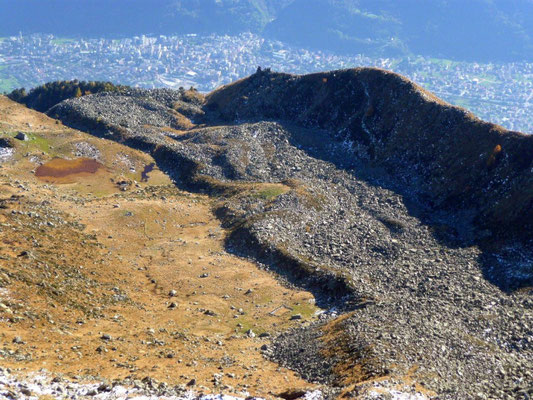 Rock Glacier sul Monte Spluga, fotografato dall'amico alpinista Enrico Vian