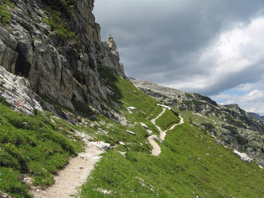 sentiero a fondo in terra battuta