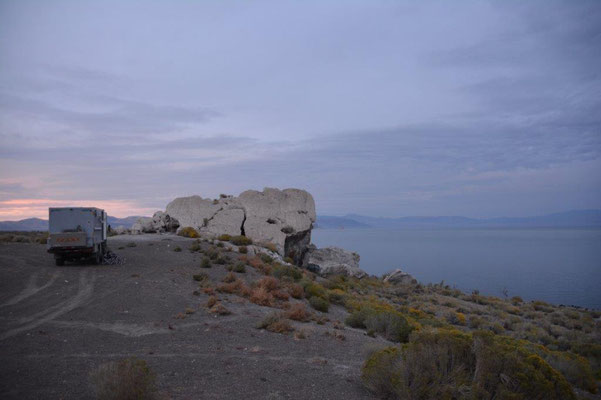 Am Pyramid Lake