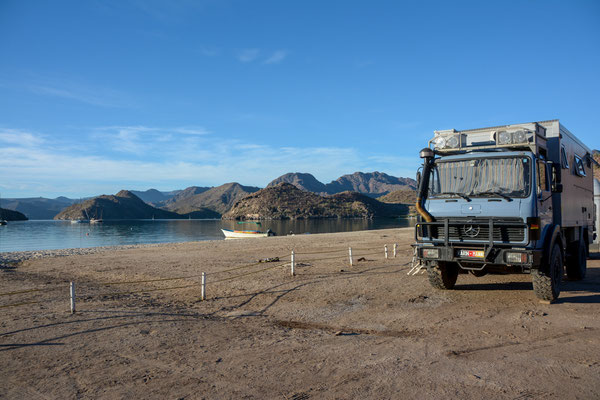 unterwegs am Strand