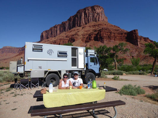 Hittle Bottom Campground bei Moab