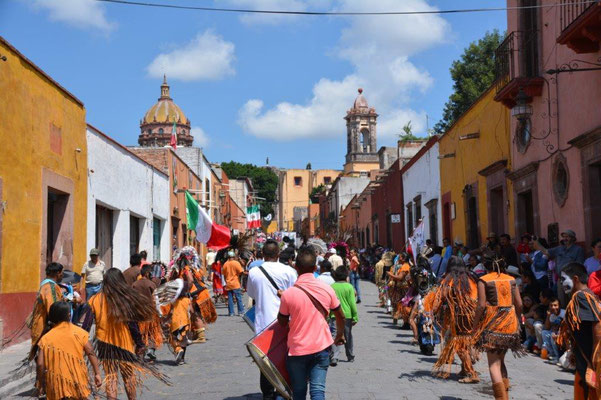 Festival in San Miguel de Allende