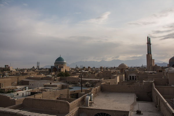 Blick auf Yazd