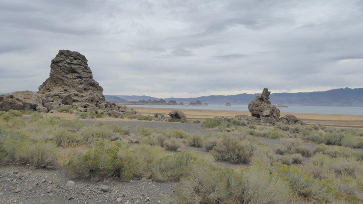 Am Pyramid Lake