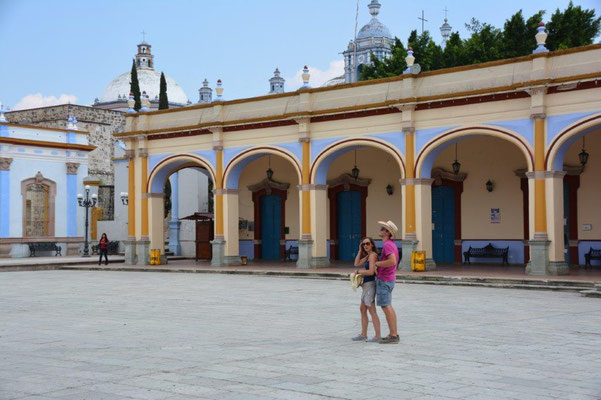 Temple of Santo Domingo in Ocatlan