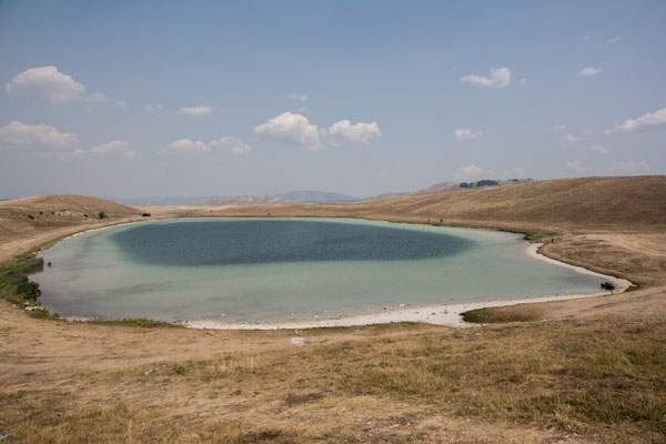 Kleiner See in der Nähe vom NP und unser Stellplatz für die Nacht