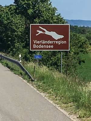 in Hinterland vom Bodensee
