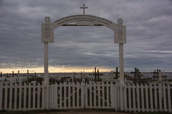 Friedhof in Tuktoyaktuk