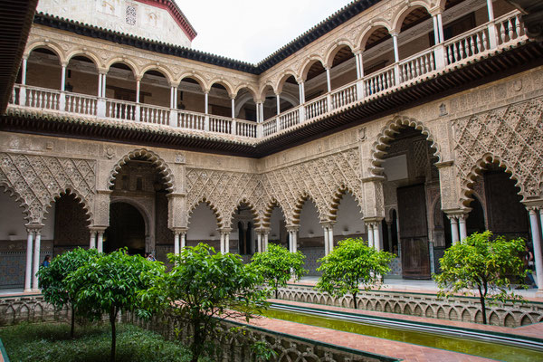 Real Alcazar (Königspalast) in Sevilla