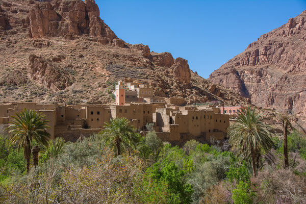 on the way to the Dades gorge