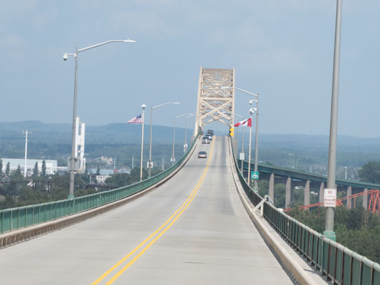 Border bridge USA - Canada