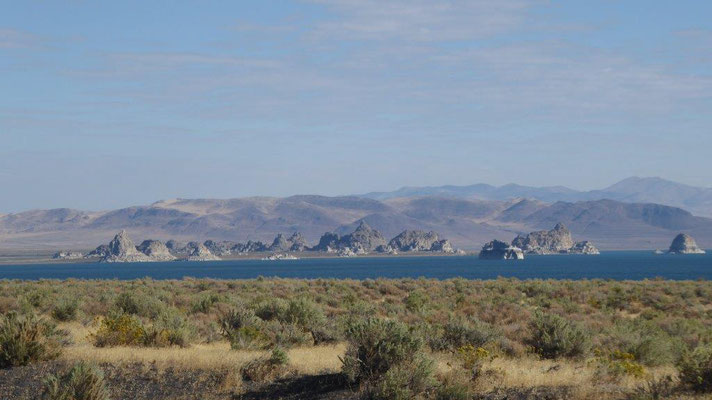 Am Pyramid Lake