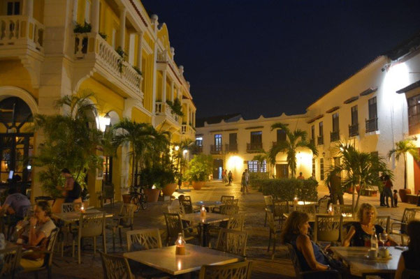 Abendstimmung in Cartagena