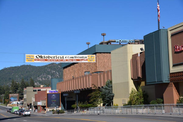 Oktoberfest ist überall, hier am Lake Tahoe