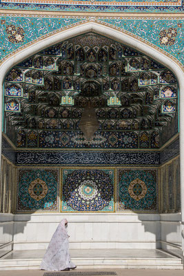 Mausoleum Shah Cheraq am Tag