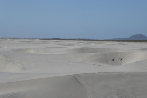 Strong wind and a lot of sand in San Quintin
