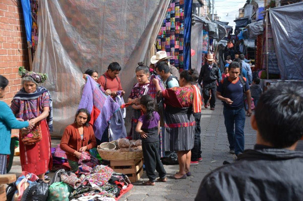 Markttag in Chichicastenango