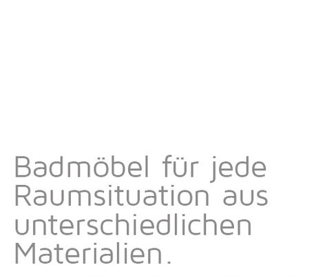 Tischlerei Vöge - Badmöbel für jede Raumsituation aus unterschiedlichen  Materialien.