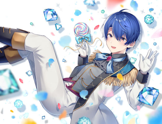 ANYCOLOR株式会社　にじさんじ所属Vtuber  春崎エアル様 SNS用イラスト(2022)