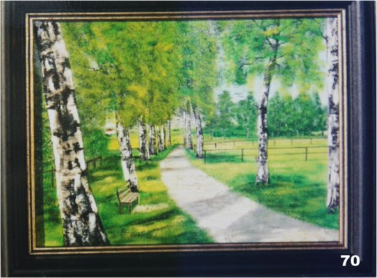Nr.70 Dorfen Birkenallee. Format 30x40cm