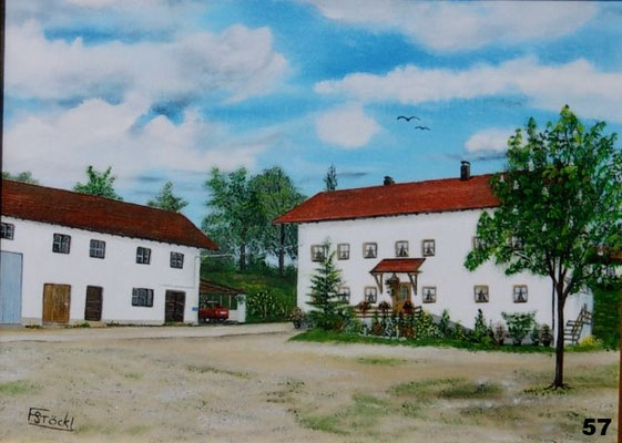 Nr.57 Bauernhof in Schiltern. Format 30x40cm