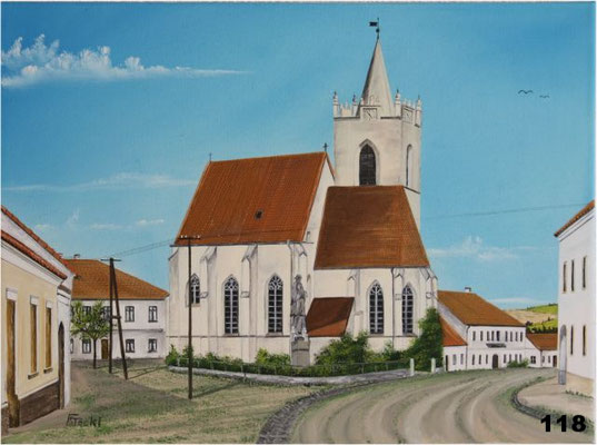 Nr.118 Pausram in Südmähren. Format 30x40cm