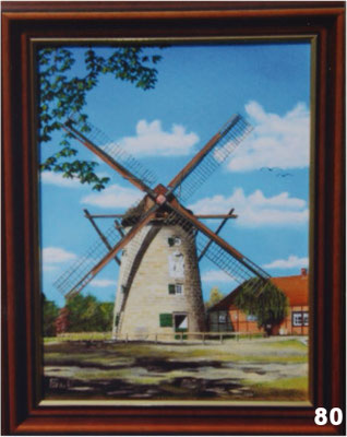 Nr.80 Ostmühle in Gildehaus bei Bad Bentheim. Format 30x40cm