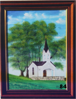 Nr.84 Andre-Bauern-Kapelle bei Oberschiltern. Format 30x40cm