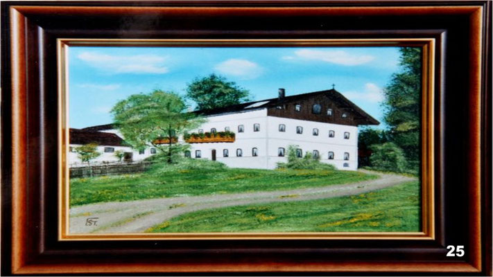 Nr.25 Elternhaus von Hans Zinn. Format 30x40cm