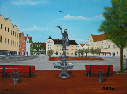 Nr.153a Dorfen in Sommer 1985. Format 30x40cm