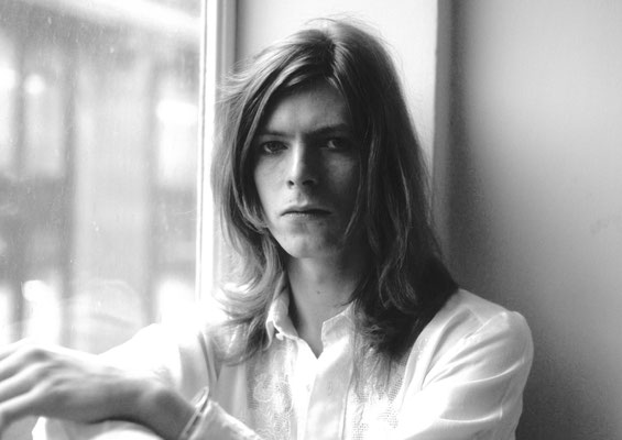 David Bowie († 10.01.2021) im Chrysalis Rechts Office London Oxford Street März 1971