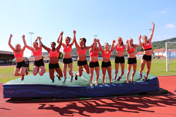 Lea Willenweber, Lovina Löber, Laury Carilus, Merle Hinz, Laura Ivisic, Lena Bettenhausen, Zoe Böttcher, Elena Pflüger, Lilly Müller, Kerstin Beuermann