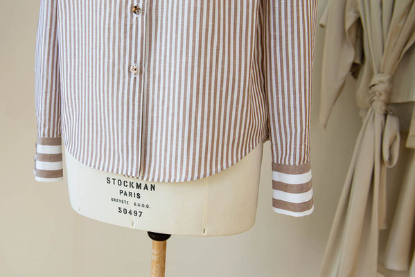 The Tonal Striped Shirt