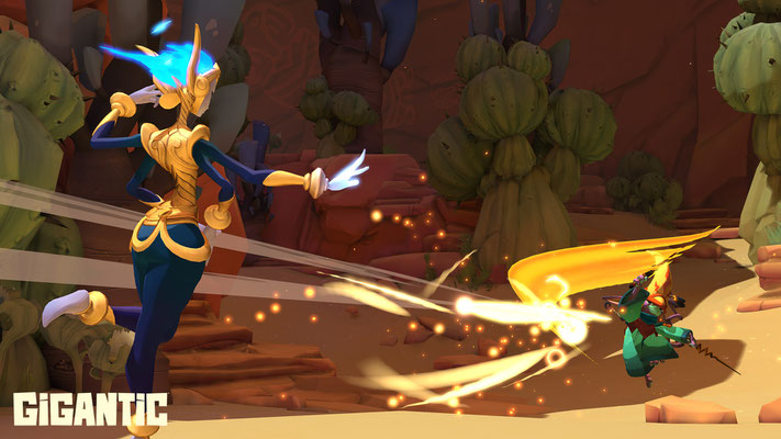 Gigantic est disponible sur PC et Xbox One.