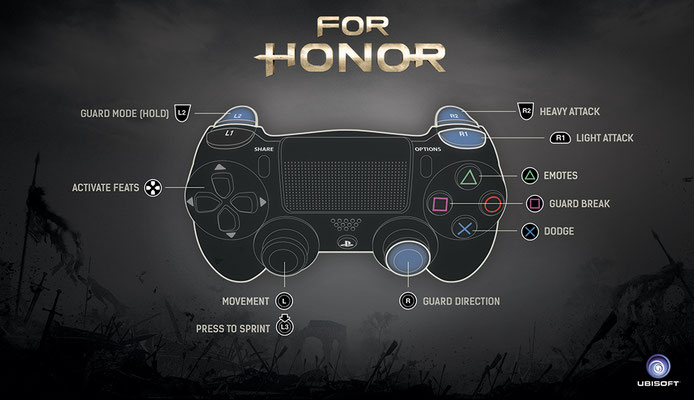 For Honor sera disponible le 14 février 2017 sur Xbox One, PS4 et PC.
