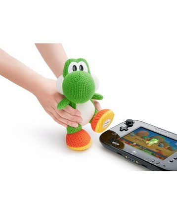 amiibo Méga Yoshi de laine