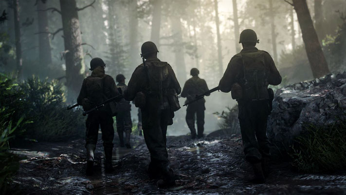 Call of Duty : WWII est prévu pour le 3 novembre 2017 sur PC, Xbox One et PS4.