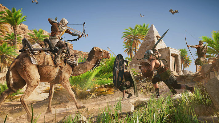 Assassin's Creed Origins est prévu pour le 27 octobre 2017 sur PC, Xbox One et PS4.