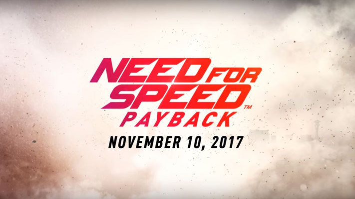 Need for Speed Payback est prévu pour le 10 novembre 2017 sur PC, Xbox One et PS4.