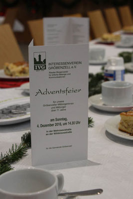 IVG Senioren Weihnachtsfeier 2016