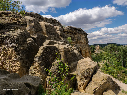 in den Klusbergen ... bei Halberstadt