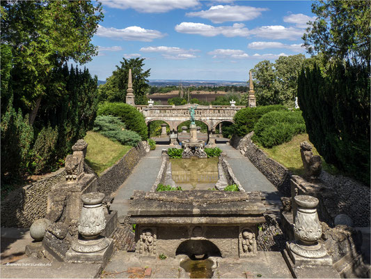 Garten auf der Roseburg ... bei Ballenstedt