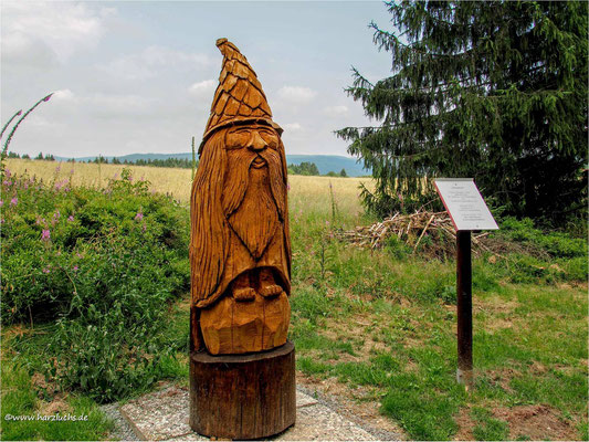 Wichtel im Stein- und Skulpturenpfad Schulenberg