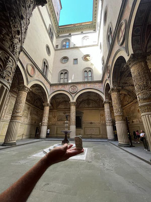 Au Palazzo Vecchio ...