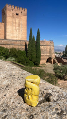 A Grenade, en Espagne ...