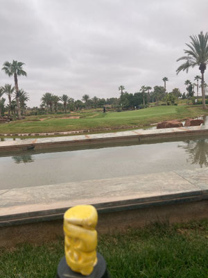 A Marrakech, au Maroc...