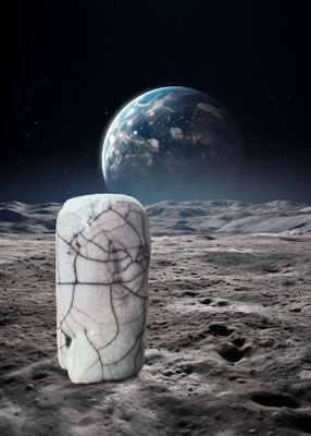 Quelque par sur la Lune, en 3000 avant JC...