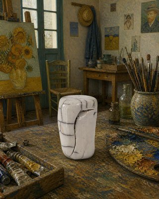 Dans l'intimité de l'atelier de Claude Monet ...